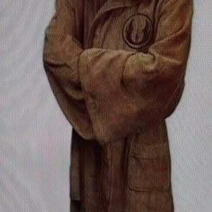 Men's Fuzzy Fleece Hooded Bathrobe - Jedi